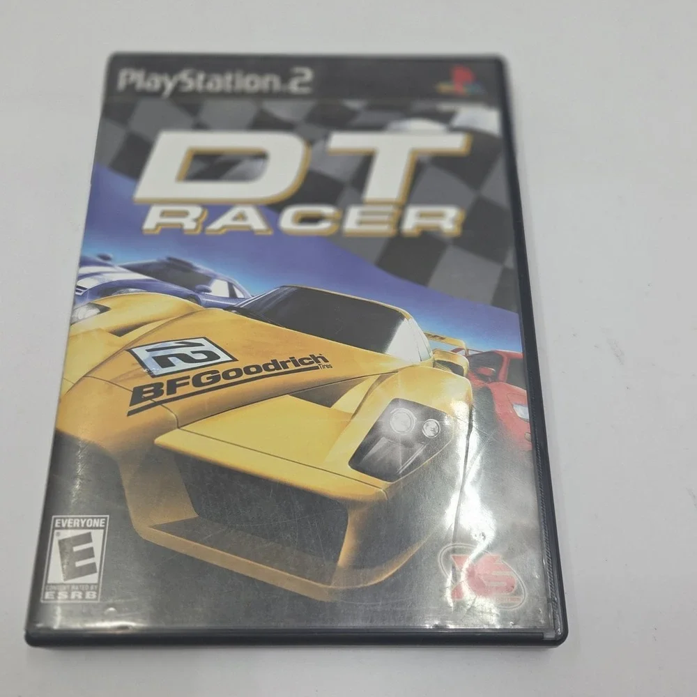 DT Racer PS2 PlayStation 2 Game Black Label Complete CIB Manual